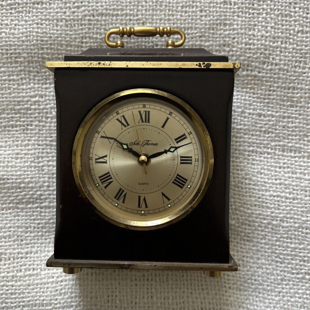 VINTAGE SETH THOMAS QUARTZ LADY SETH CAT NO. 0461